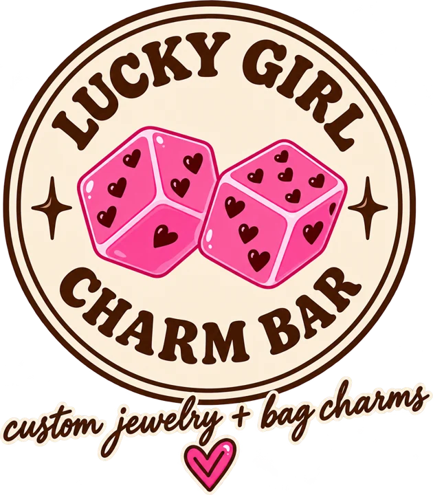 Lucky Girl Charm Bar — custom jewelry and bag charms