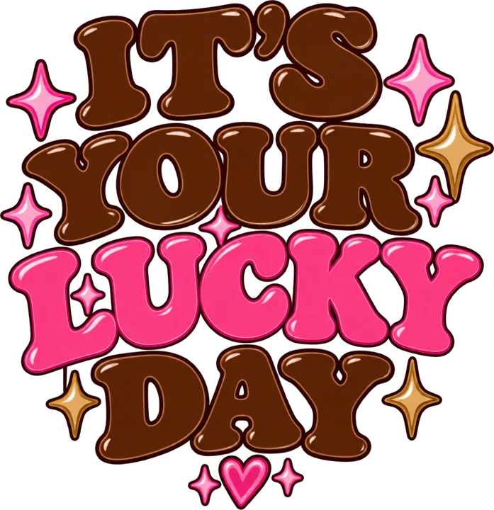 It's your lucky day
