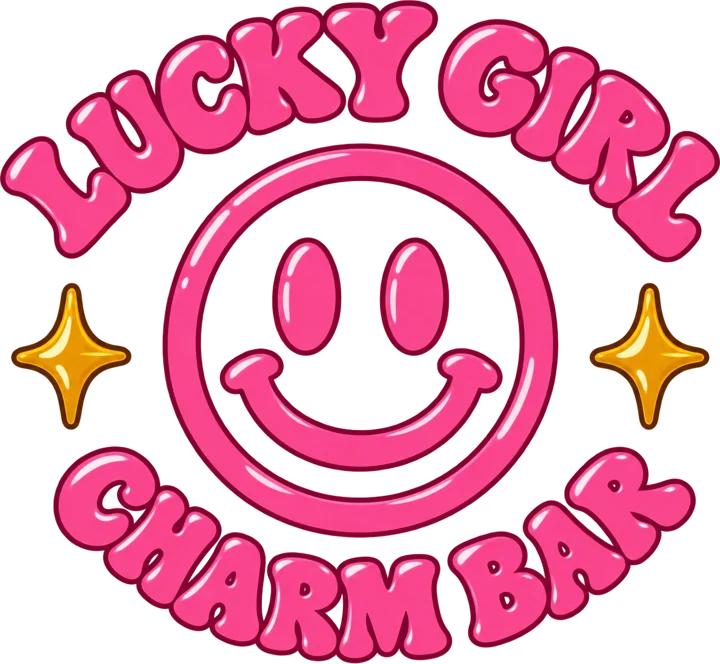 Lucky Girl Charm Bar smiley